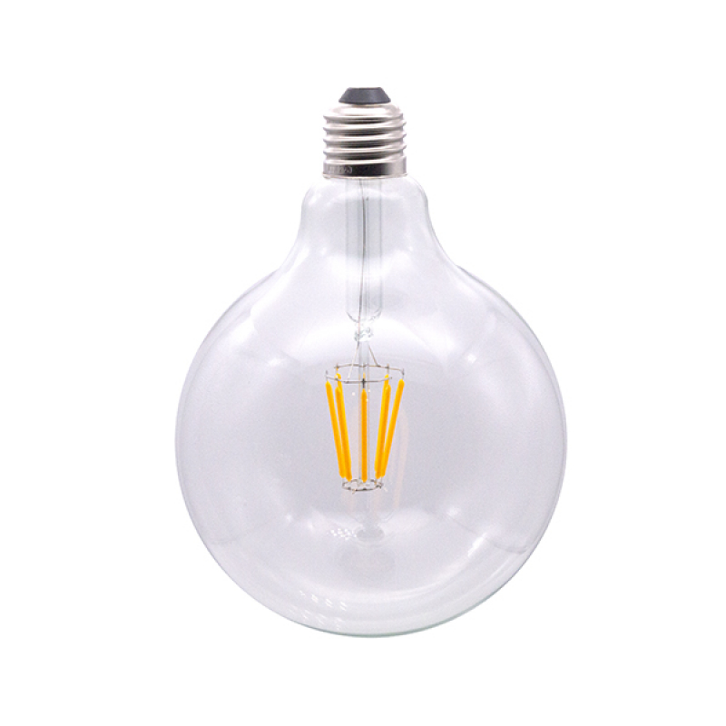 Лампа светодиодная Filament G125 E27 8Вт 2700к 125*145мм