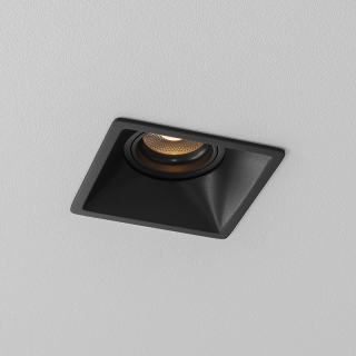 Светильник встраиваемый GU10 черный 105мм
