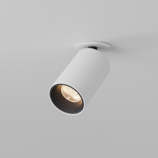 Светильник встраиваемый белый+черный 10Ватт 4000k