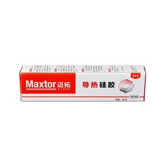 Термо герметик Maxtor MT-1301A 1W белый 50мл